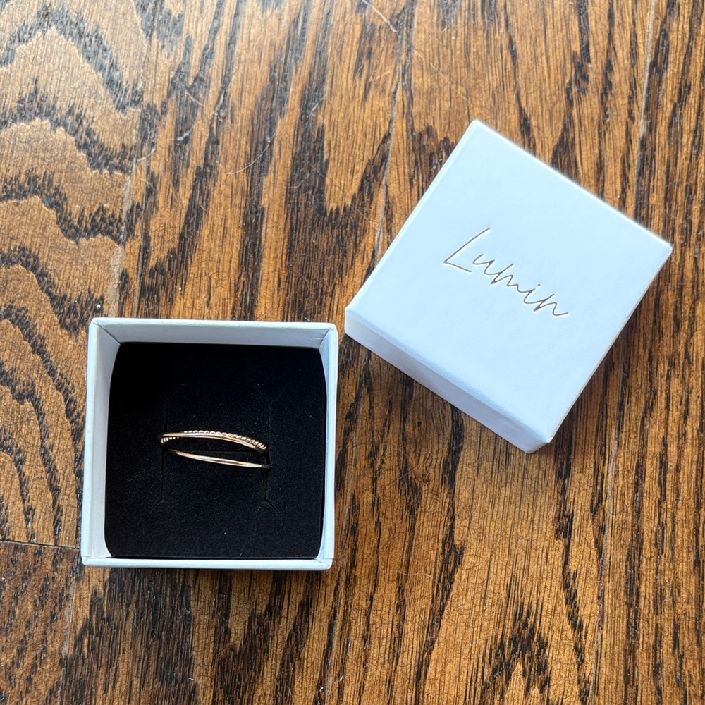 14K Gold Fidget Ring